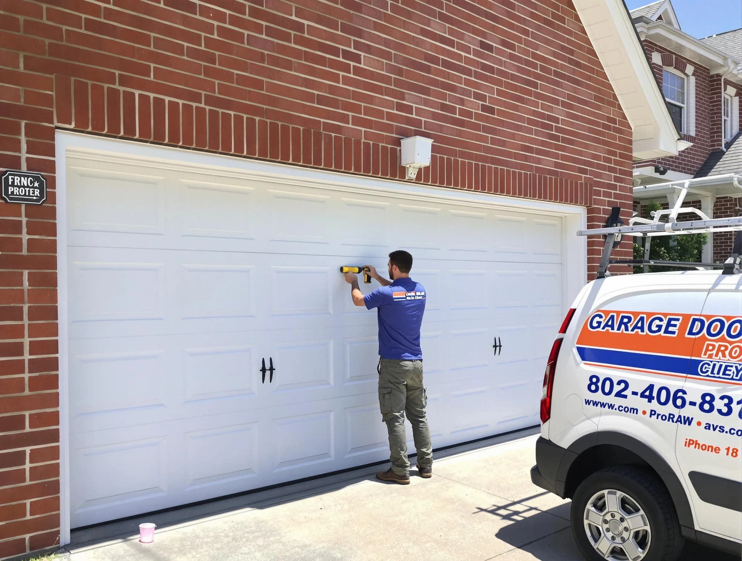 Local garage door repair service by Choctaw Garage Door Repair in Choctaw