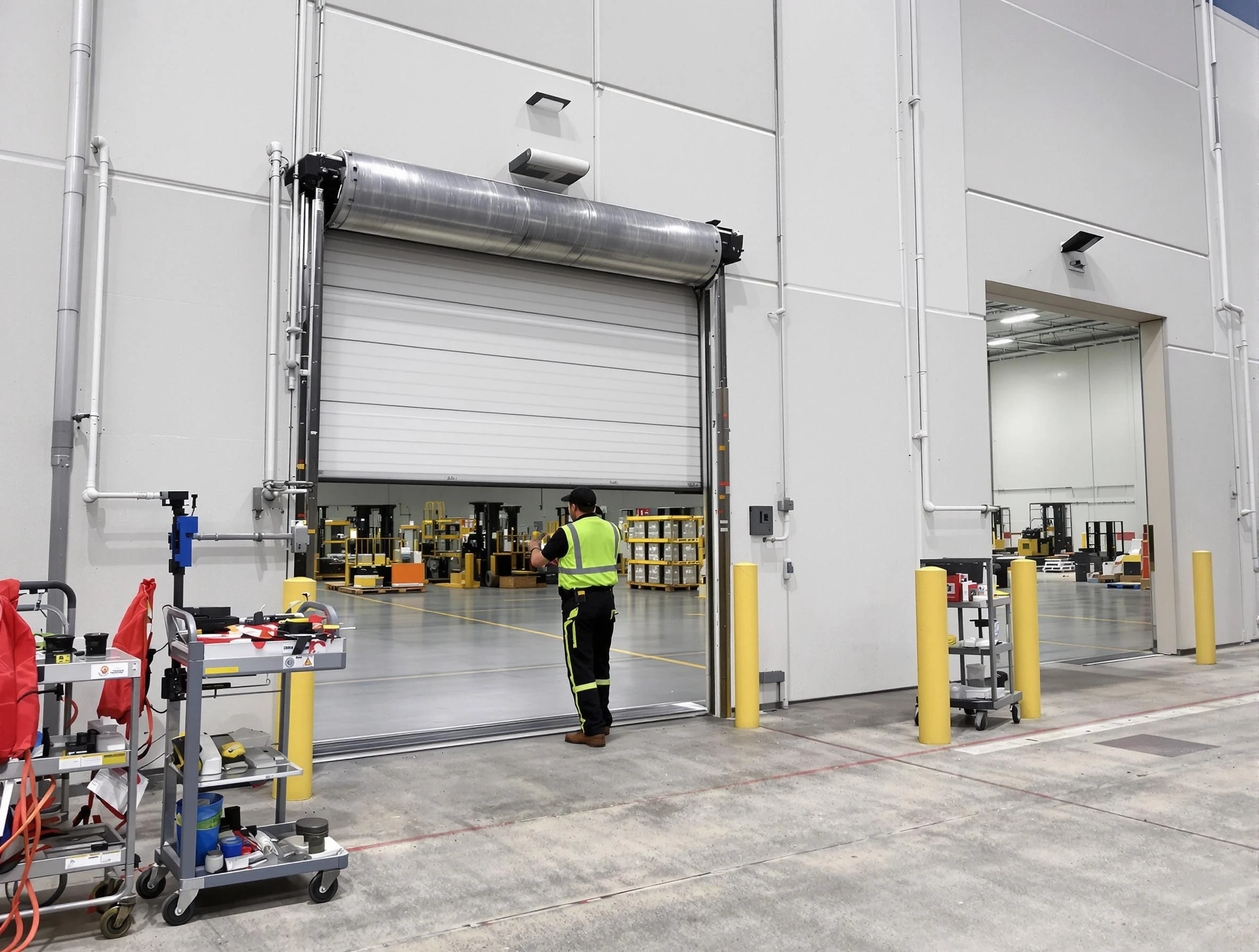 Commercial Garage Door Repair in Choctaw