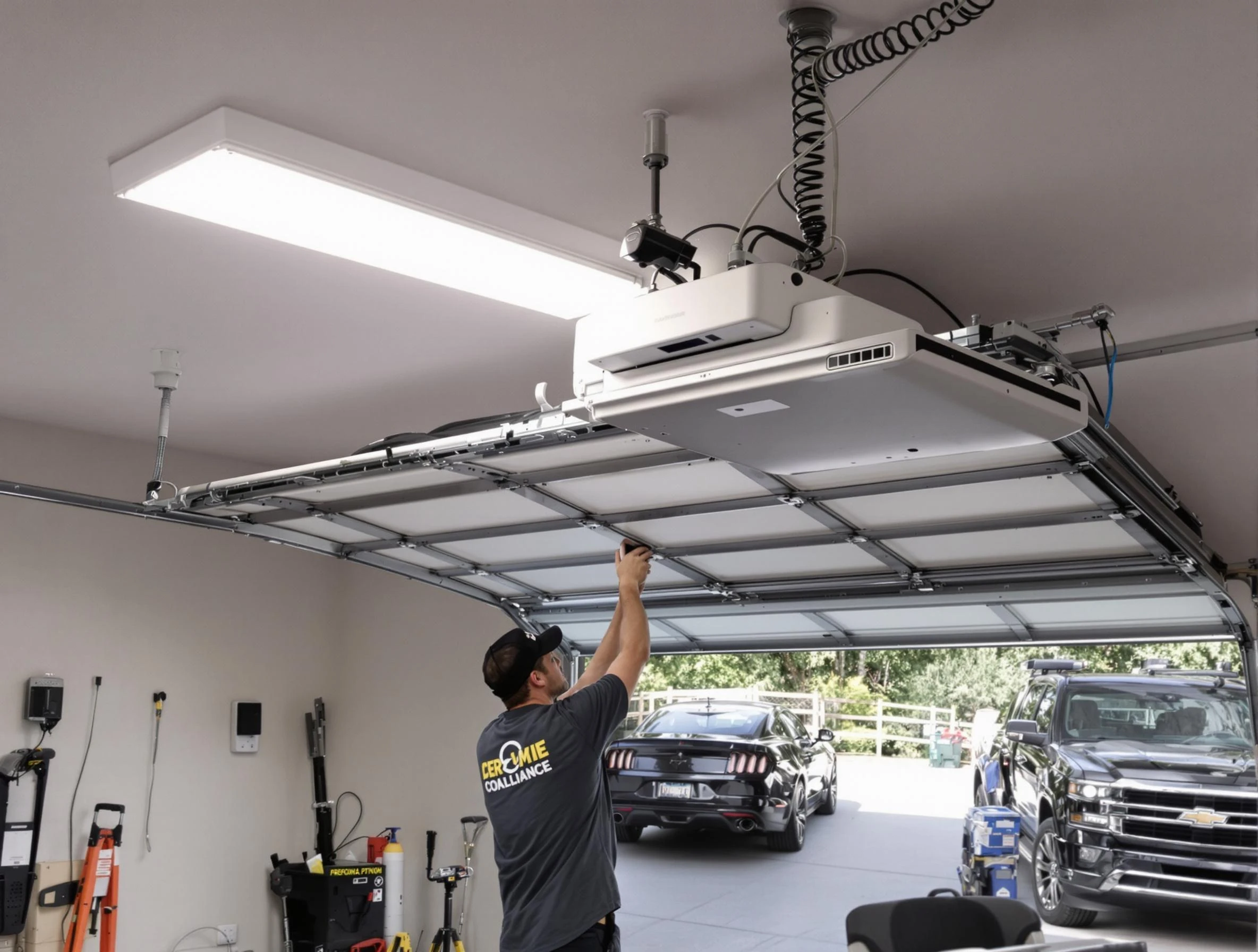 Garage Door Opener Installation in Choctaw