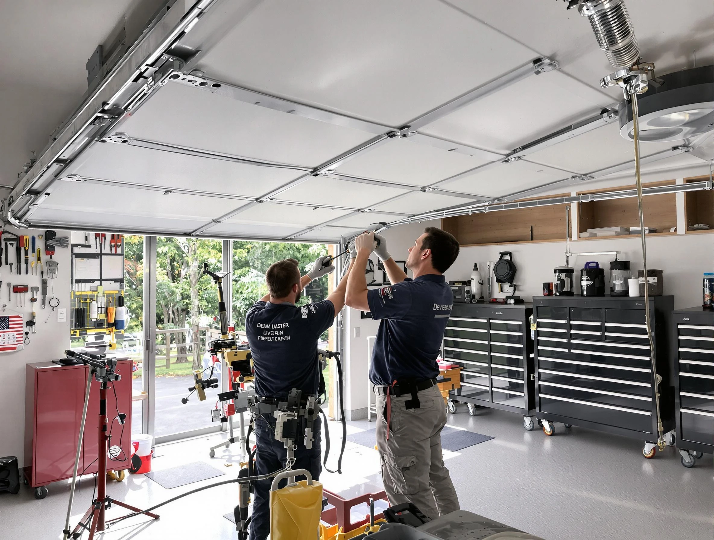 Overhead Garage Door Repair in Choctaw