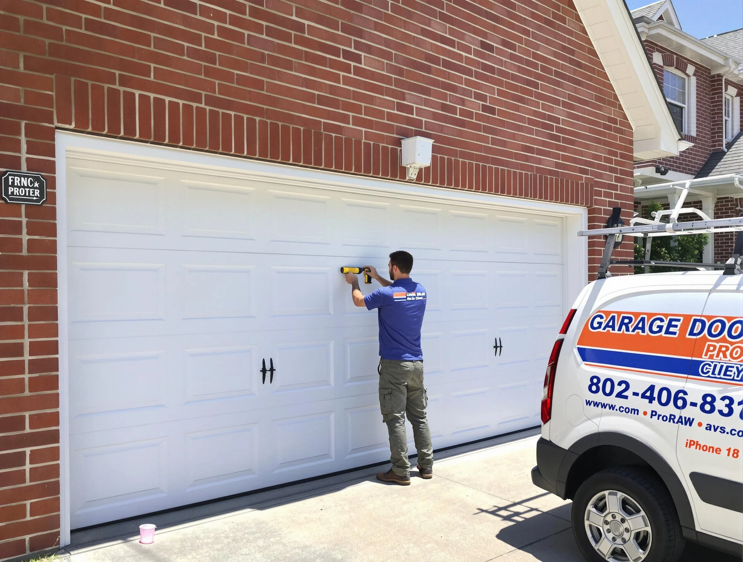 Local garage door repair service by Choctaw Garage Door Repair in Choctaw